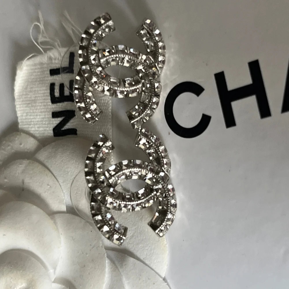 Chanel Silver Earrings - Picture 2 of 6